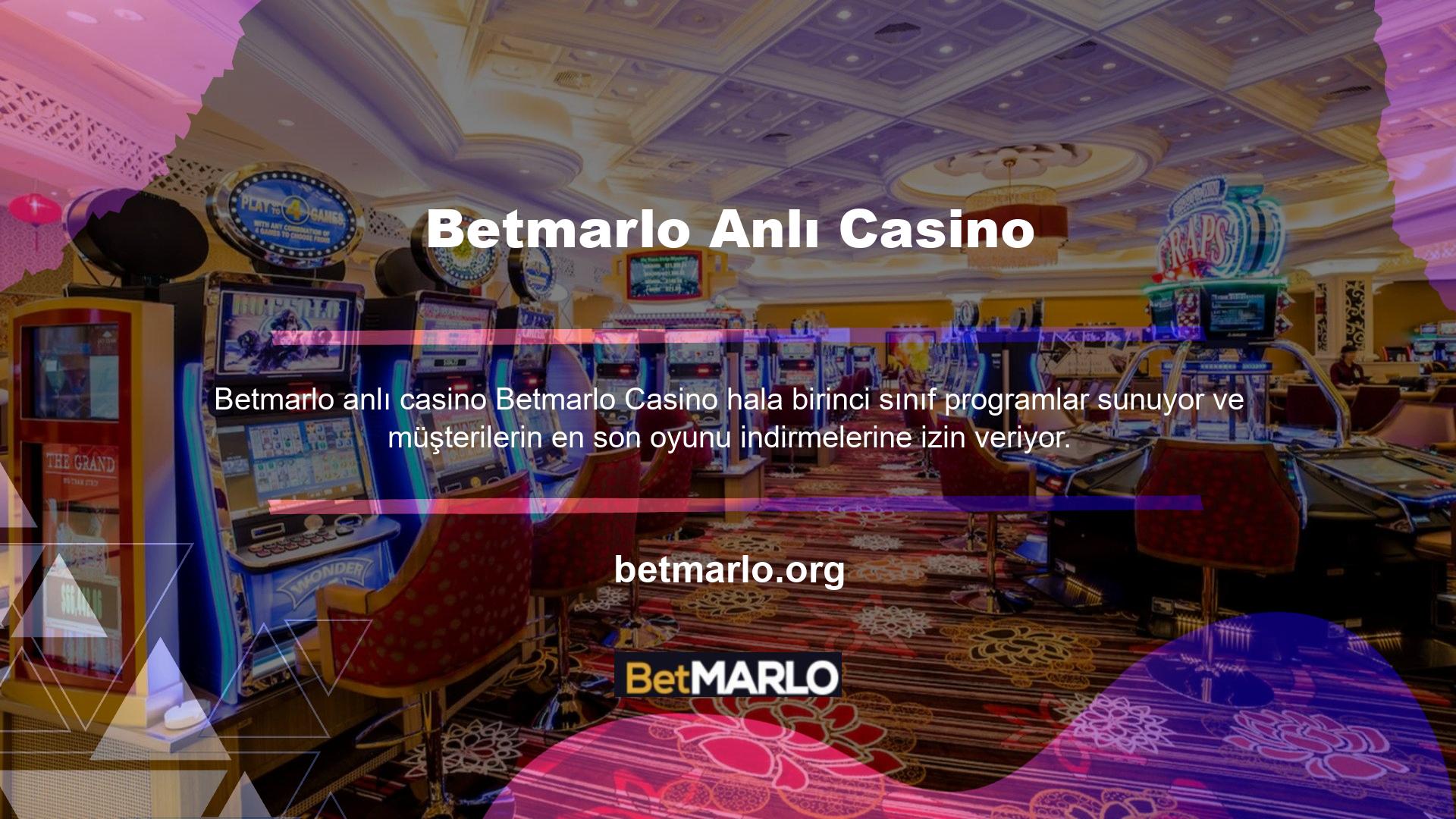 ' Betmarlo casino sayfası size büyülü bir dünyadaymışsınız izlenimi verir ve bir an önce oynamaya başlama isteği uyandırır